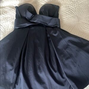 Elegant Black Strapless Dress NWOT